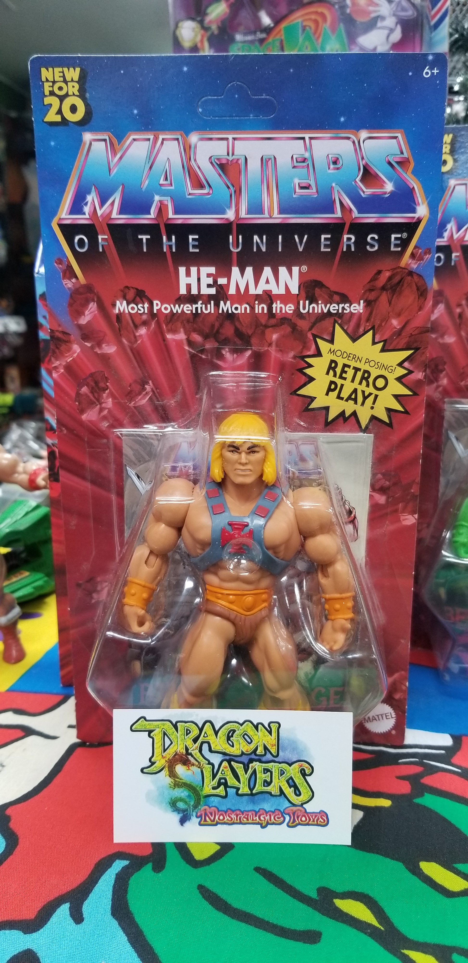 Masters Of The Universe Origins He-Man Action Figure – Dragon Slayers  Nostalgic Toys